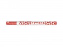 Canon à confettis avec coeurs - rouge - 80cm