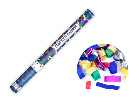 Canon à confettis et...