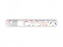 Tube de confetti - mélangé - 40cm