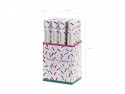 Tube de confetti - mélangé - 40cm