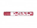 Canon à confettis avec pétales de rose - rouge foncé - 40cm