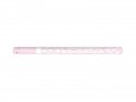 Canon à confettis avec pétales de rose - blanc - 80cm