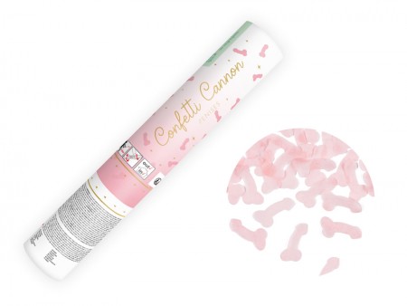 Tube avec confettis pénis -...
