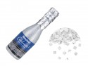 Canon à confettis Champagne - Argent - 20.5 cm