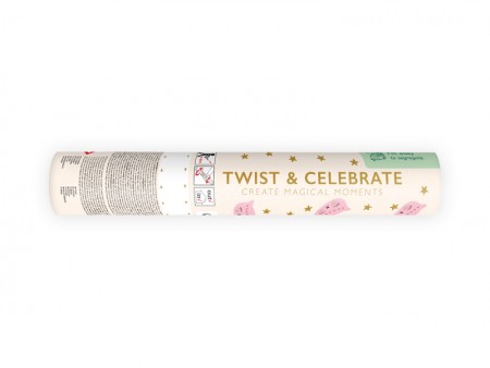 Tube à étoiles et confettis...