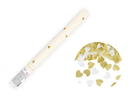 Baguette à confettis cœur...