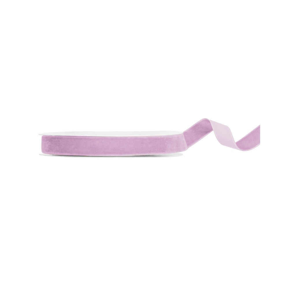 Ruban velours - lavande - 15mm/10m