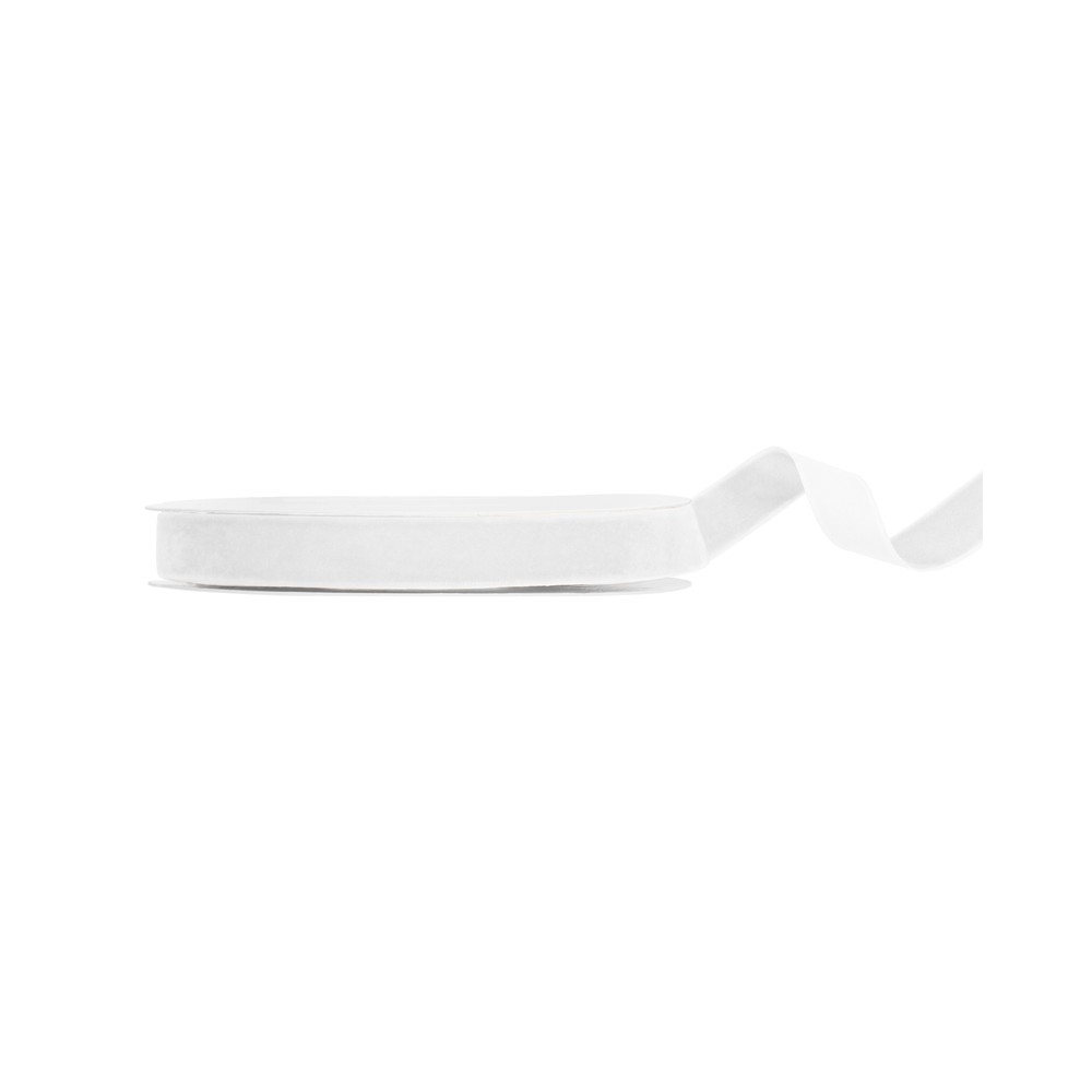 Ruban velours - blanc - 15mm/10m
