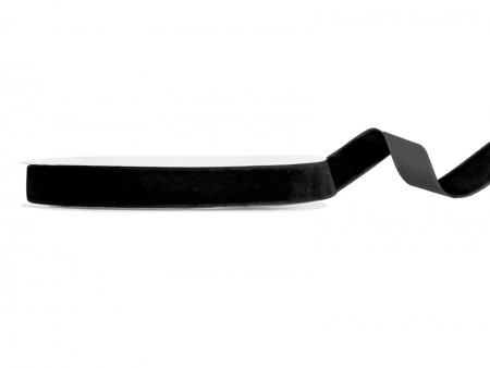 Ruban velours - noir -...