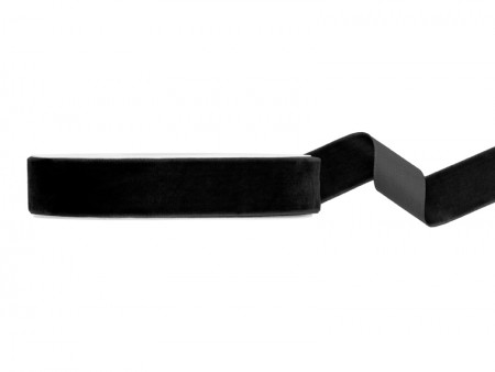 Ruban velours - noir -...