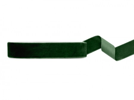 Ruban velours - vert...