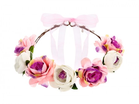 couronne de fleurs