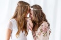 couronne de fleurs - rose