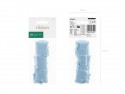 3 Ruban mousseline - bleu - 40mm/5m