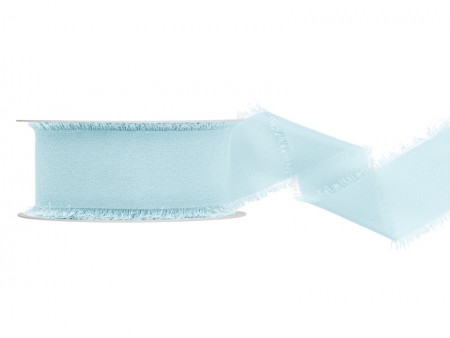 Ruban de chiffon - bleu...