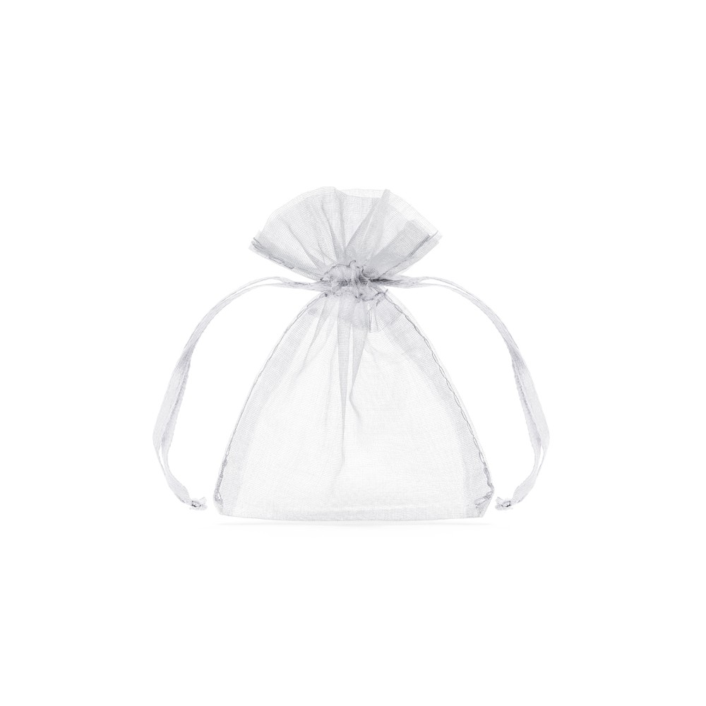 10 Sachets en Organza - blancs