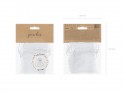 10 Sachets en Organza - blancs