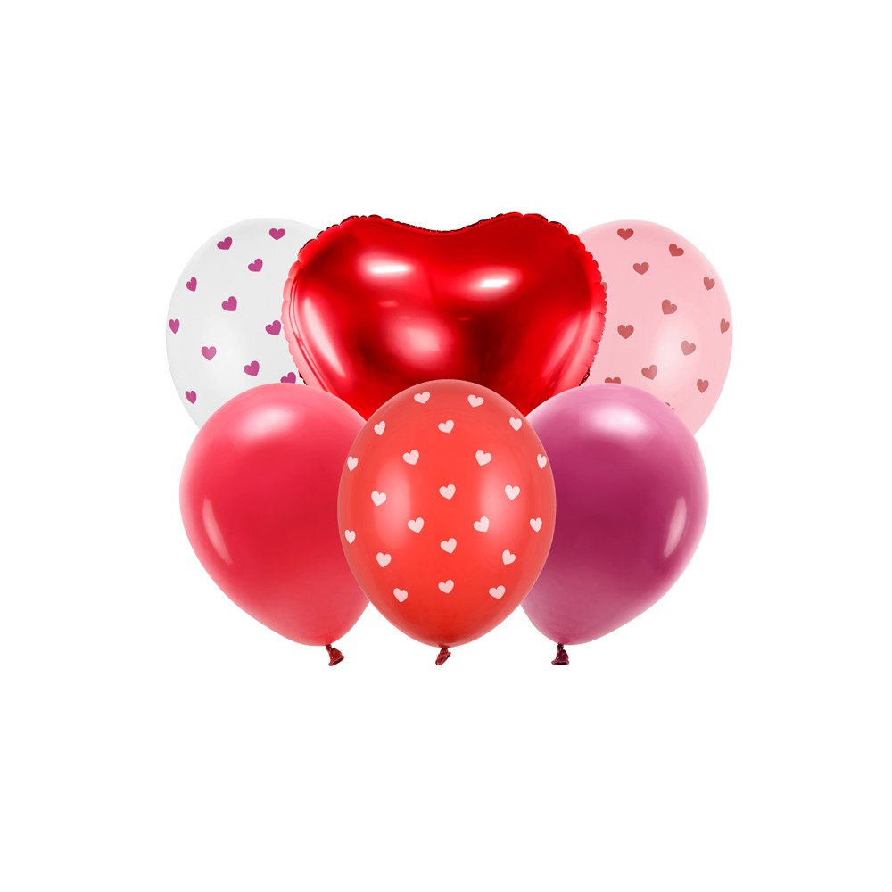 6 Jeu de ballons Be mine valentine
