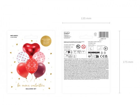 6 Jeu de ballons Be mine...