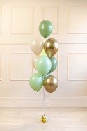 10 Ensemble de ballons en latex - mix vert
