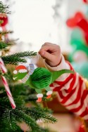 5 Lot de boules en papier - Personnages de Noël