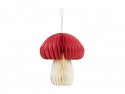 Décoration alvéolée en papier de soie "Champignon"