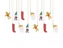 12 Etiquettes cadeaux Père Noël