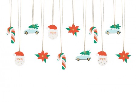 12 Etiquettes cadeaux Père...