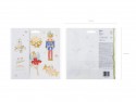 12 Etiquettes cadeaux Casse -Noisette