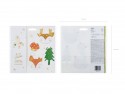12 Etiquettes à cadeaux Forest