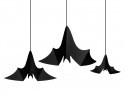 3 Suspensions Chauves -souris noires