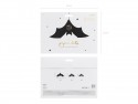 3 Suspensions Chauves -souris noires