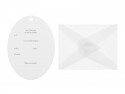 10 Invitations communion croix - blanc