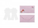 6 Carte d'invitation - - cheval