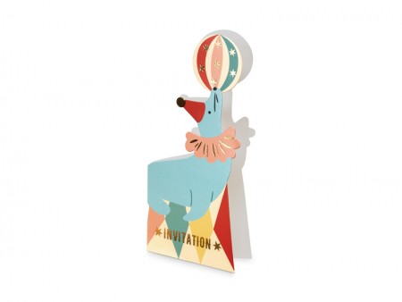 6 Invitations Phoque