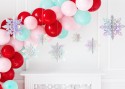 6 Décoration suspendue Flocons - iridescent