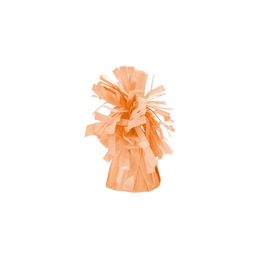 Poids de ballon, orange clair, en feuille