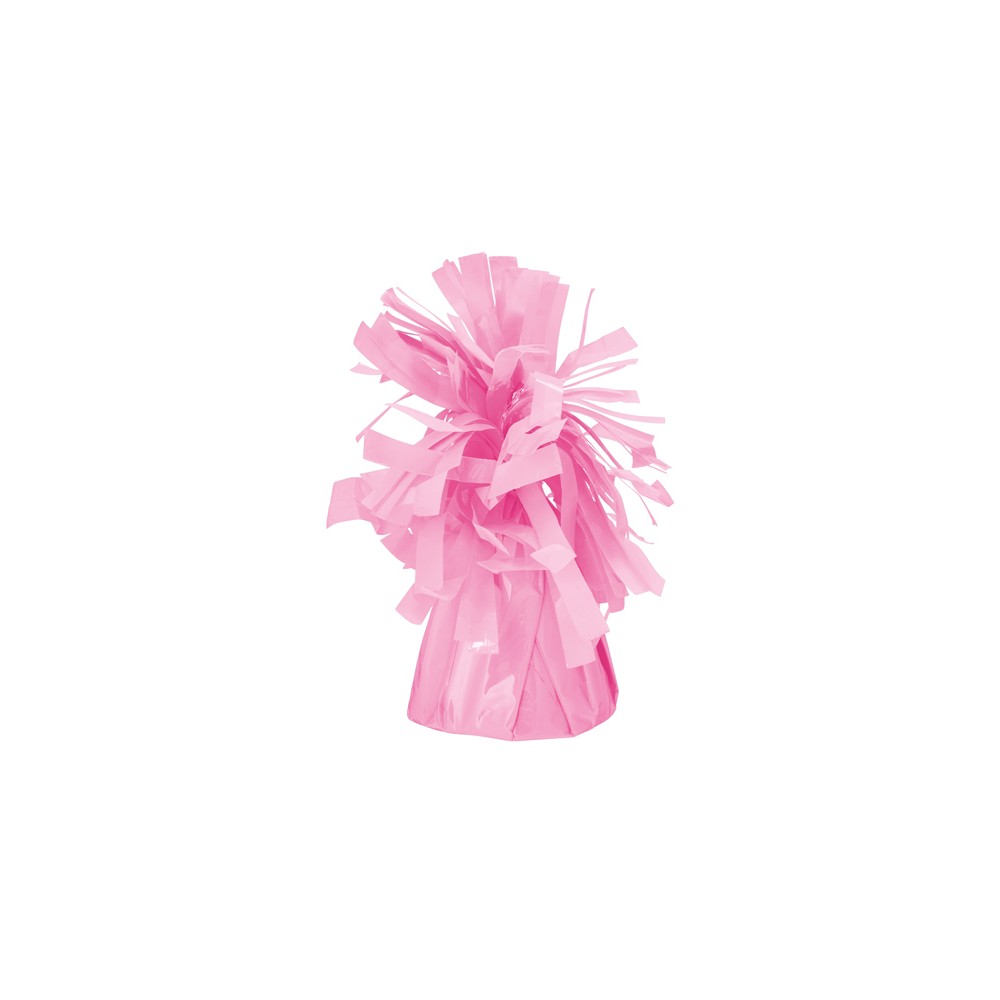 Poids de ballon, rose clair, en feuille