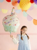 Ballon en aluminium Cupcake, 48x68 cm, assortiment