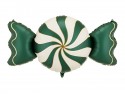 Ballon en aluminium Bonbon, 113x54 cm, beige-vert