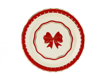 Assiettes Nœud, 18 cm,...