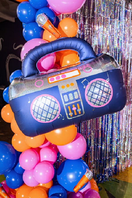 Ballon aluminium Boombox,...