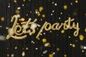 Ballon aluminium Let's Party, 230x80 cm, or