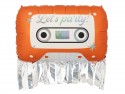 Ballon aluminium Cassette, 91x58 cm, orange