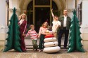 Ballon aluminium Sapin de Noël XXL, 77x184 cm, vert