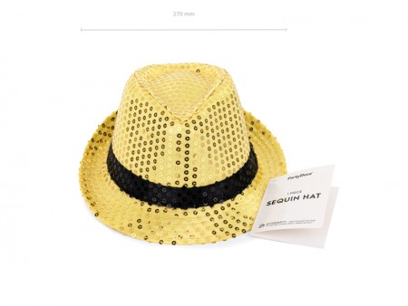 Chapeau à sequins avec...