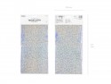 Nappe en aluminium, 137x183 cm, holographique