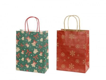 Sacs cadeaux Flocons et...