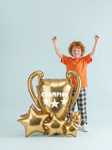 Ballon aluminium Trophée...