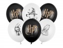 Ballons Strong Harry Potter avec impression, blanc-noir